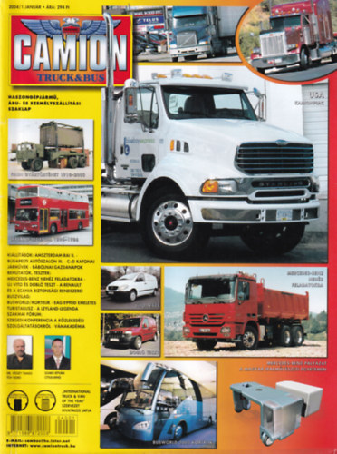 Papp Erzsbet - 3 db Camion Truck & Bus magazin 2004/1-3. szmok