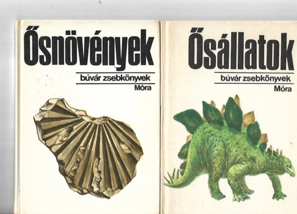 2 db. Búvár zsebkönyvek (Ősnövények + Ősállatok)