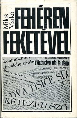 Milos Marko - Fehren feketvel