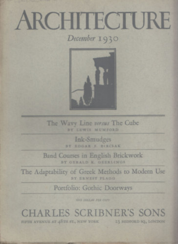 Architecture December 1930