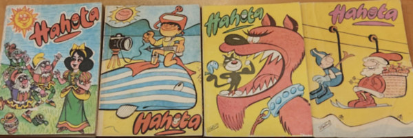 Ifjúsági Lap- és Könyvkiadó - 4 db Hahota (Szórványszámok)