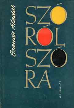Szende Alad�r - Sz�r�l sz�ra