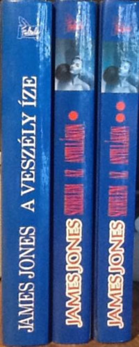 James Jones - 3 db (2 mű) James Jones könyv: A veszély íze+Szerelem az Antillákon 1-2.