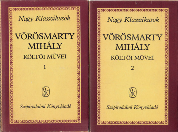 V�r�smarty Mih�ly - V�r�smarty Mih�ly k�lt�i m�vei I-II.