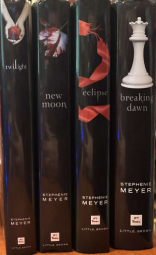 Stephenie Meyer - Twilight I-IV. (Twilight, New moon, Eclipse, Breaking down) agol nyelven