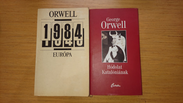 George Orwell - 2 db Orwell knyv: 1984 + Hdolat Katalninak