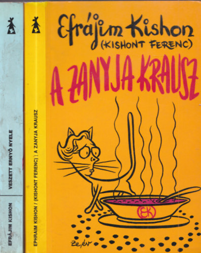 Ephraim Kishon - 2 db Kishont Ferenc regény: Veszett ernyő nyele + A zanyja Krausz
