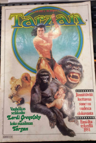 Edgar Rice Burroughs - Tarzan (Finn nyelven)