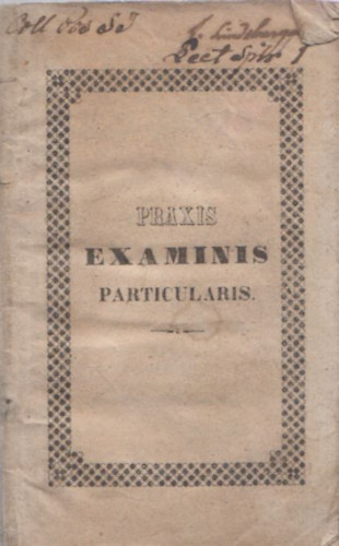 Praxis Examinis Particularis