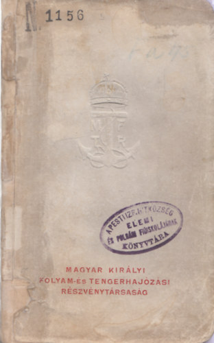 A Duna �tik�nyv (Magyar Kir�lyi Folyam- �s Tengerhaj�z�si R�szv�nyt�rsas�g)