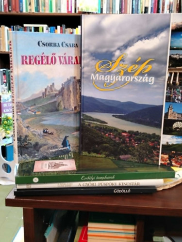 Csorba Csaba Bagyinszki Zoltán - Tatár Sarolta H. Kolba Judit - Hapák József - KÖNYVMENTŐ AJÁNLAT, 5 DB. ALBUMOK - Regélő váraink, Szép Magyarország, Erdélyi templomok, A Győri Püspöki Kincstár, Gödöllő