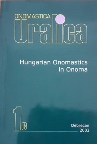 Nyirkos István, Ördög Ferenc Hoffmann István - Onomastica Uralica 1c