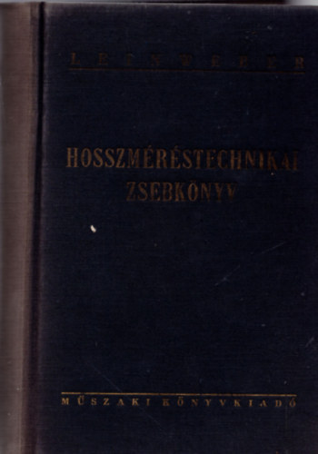 Berndt-Kienzle - Hosszm�r�stechnikai zsebk�nyv