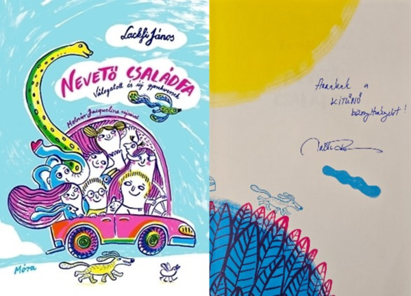 Lackfi János - Nevető családfa - Válogatott és új gyerekversek (Dedikált!)