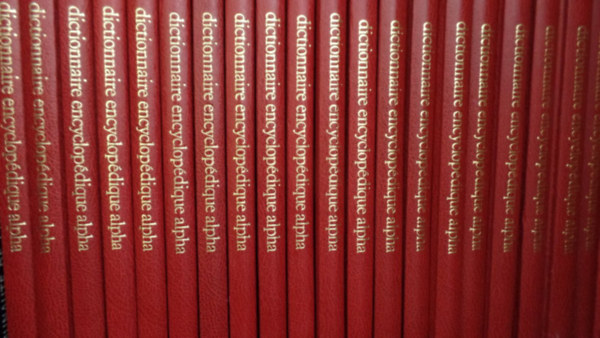 Dictionnaire Encyclopdique Alpha 24 volumes