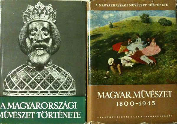 Balogh-Dercsnyi-Garas-Gerevic - A magyarorszgi mvszet trtnete I-II.
