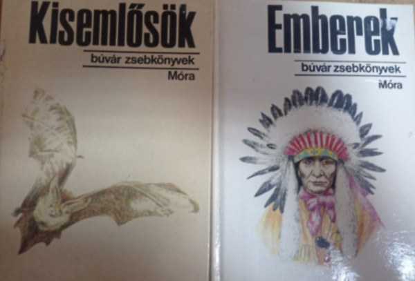 Hankó Ildikó-Lacza Márta Schmidt-Gémes - 2 db búvár zsebkönyv: Emberek, Kisemlősök