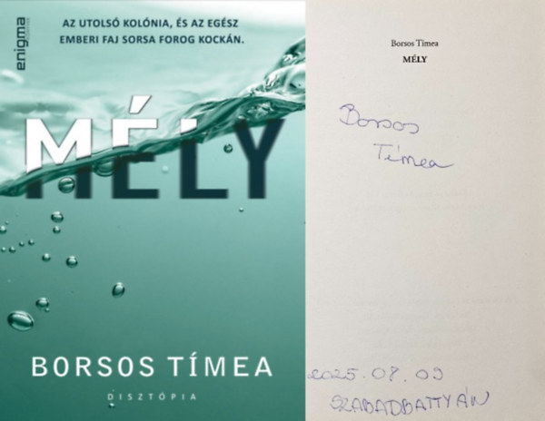 Borsos Tímea - Mély (dedikált!)