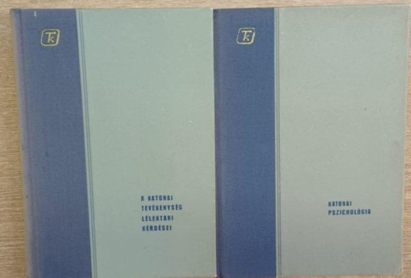 Surnyi Gbor  T. G. Jegorov (ford.) - Katonai pszicholgia + A katonai tevkenysg llektani krdsei (Tisztek Knyvtra 2 m)