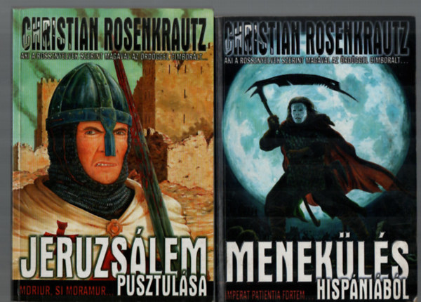 Christian Rosenkrautz - 2 db Christian Rosenkrautz: Jeruzslem pusztulsa, Menekls Hispnibl.