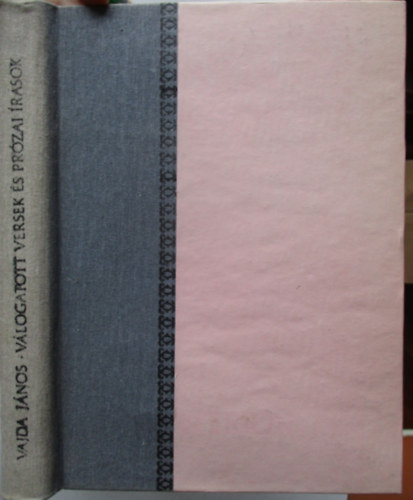 Vajda János válogatott versek és prózai írások