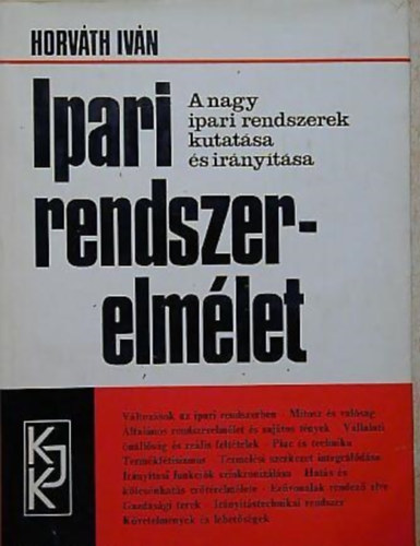 Horv�th Iv�n - Ipari rendszerelm�let