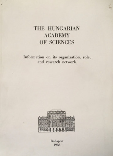 Tolnai Márton - The Hungarian Academy of Sciences - Information on its organization, role, and research network