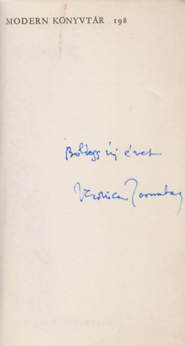 Veronica Porumbacu - Kapuk (Dedikált)