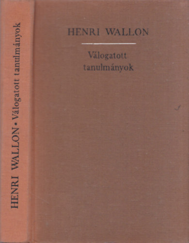 Henri Wallon - Válogatott tanulmányok (Wallon)