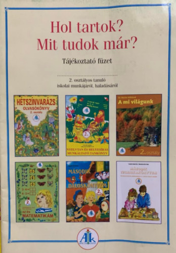 Patakfalvi Attiláné - Hol tartok? Mit tudok már? 2.o.