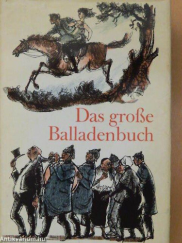 Eduard Mörike - Das große Balladenbuch (Verlag Neues Leben, 1973)