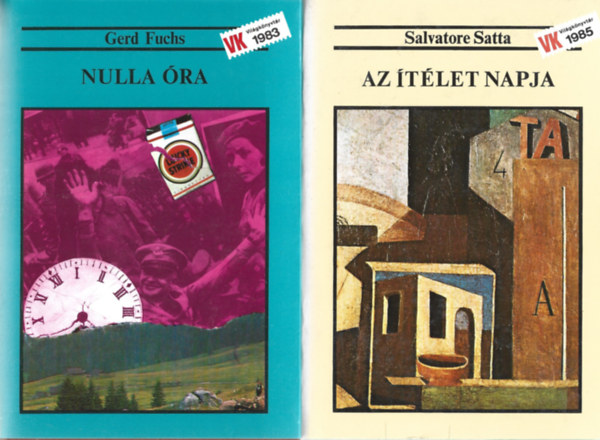 2 db Vil�gk�nyvt�r, Gerd Fuchs: Nulla �ra, Salvatore Satta: Az �t�let napja