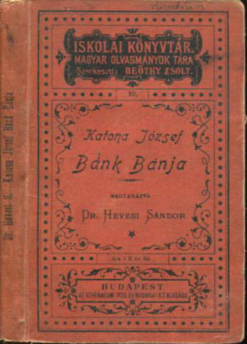 Dr. Hevesi Sndor - Katona Jzsef Bnk Bnja