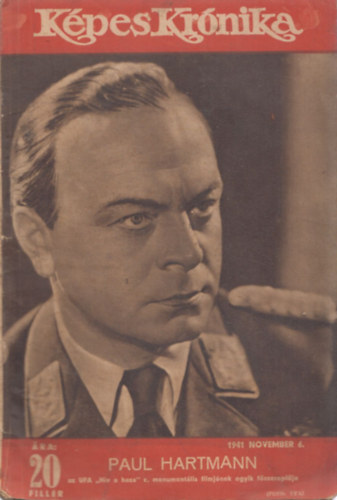 Dr. Berkes Róbert - Képes Krónika 1941. november 6. (Irodalmi, művészeti, színházi, társasági és sporthetilap)