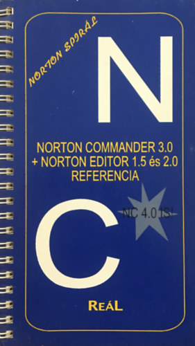 Borb�ly Viktor - Norton Commander 3.0 + Norton Editor 1.5 �s 2.0 referencia