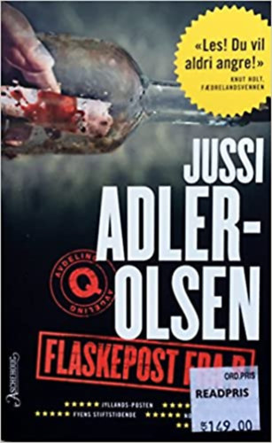 Jussi Adler-Olsen - Flaskepost Fra P