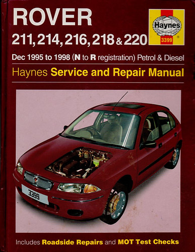 Rover 200 Series Service and Repair Manual