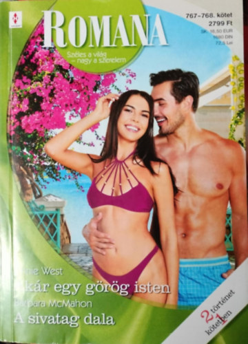 Barbara McMahon Annie West - Romana 767.-768. - Akr egy grg isten, A sivatag dala