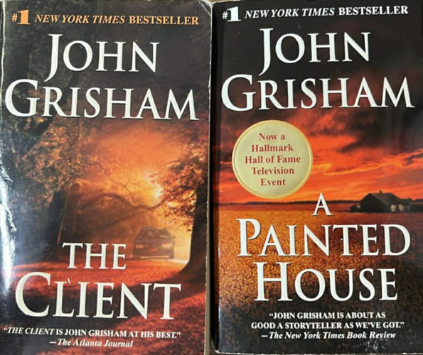 John Grisham - 2 db John Grishan: The client+ A painted house