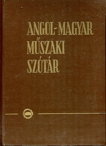 Nagy Ern; Klr Jnos - Angol-magyar mszaki sztr