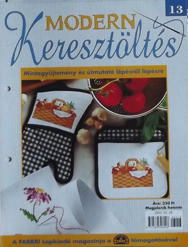 Modern Keresztöltés 13. - Mintagyűjtemény és útmutató lépésről lépésre