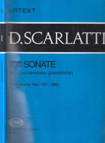 Domenico Scarlatti - 200 Sonate per clavicembalo (pianoforte) IV.