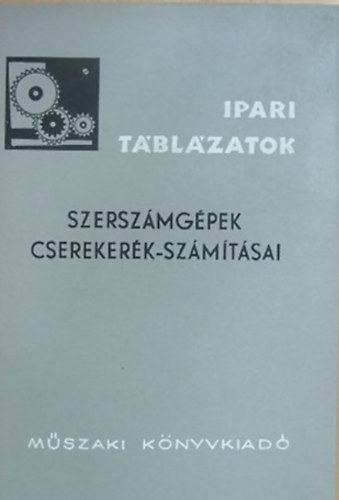 Szenczi Gyula - Szerszmgpek cserekerk-szmtsai
