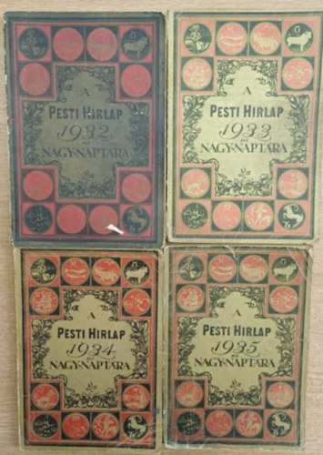 Lgrdy Testvrek - 4 db A Pesti Hrlap nagy naptra vknyv: 1932, 1933, 1934, 1935.