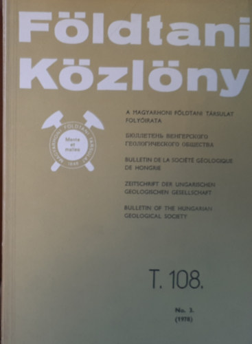 Gellai M�ria - F�ldtani K�zl�ny 1978/3.