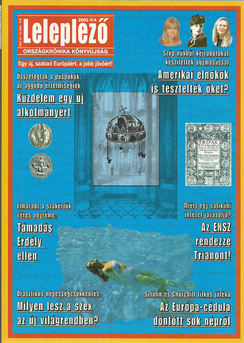 T�ke P�ter  (f�szerk.) - Leleplez� - Orsz�gkr�nika k�nyv�js�g 2003 V/4