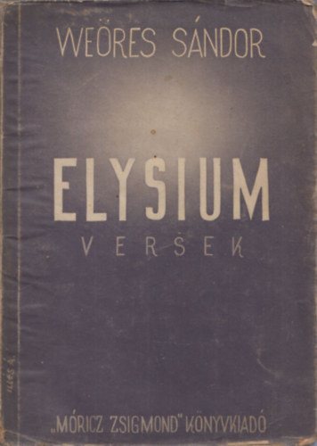 We�res S�ndor - Elysium - Versek (I. kiad�s)