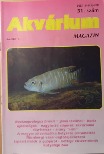 Akvárium Magazin VIII. évfolyam 51. szám