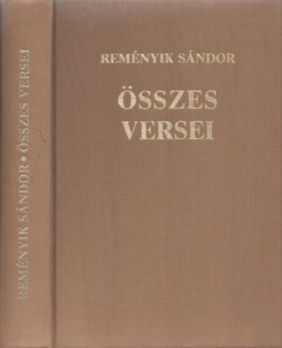 Remnyik Sndor - Remnyik Sndor sszes versei