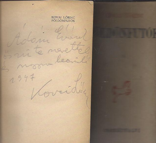 Kovai Lőrinc - Földönfutók I-II. (Dedikált!)